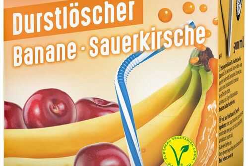 Durstlöscher Banane-Sauerkirsche 0,5l Durstlöscher Banane-Sauerkirsche 0,5l