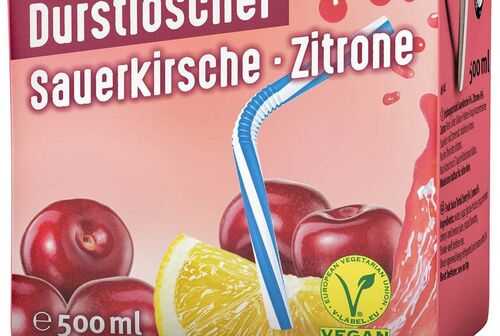Durstlöscher Sauerkirsche-Zitrone 0,5l Durstlöscher Sauerkirsche-Zitrone 0,5l