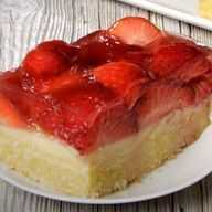 Erdbeerkuchen Schnitte Erdbeerkuchen Schnitte