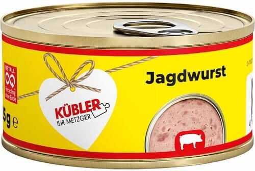 Küblers Jagdwurst 125g Küblers Jagdwurst 125g