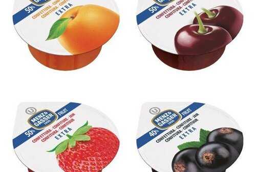 4 x Menz & Gasser kleine Konfitüre extra á 25g 4 x Menz & Gasser kleine Konfitüre extra á 25g