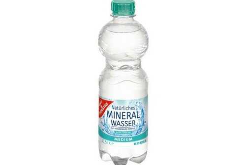 Gut & Günstig Natürliches Mineralwasser Medium, 0,5l Gut & Günstig Natürliches Mineralwasser Medium, 0,5l