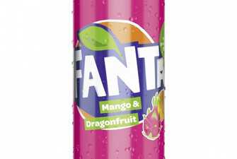 Fanta Mango & Dragonfruit 0,33l Fanta Mango & Dragonfruit 0,33l