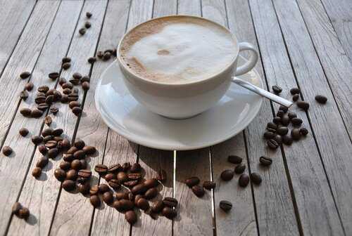 Milch Kaffee Milch Kaffee